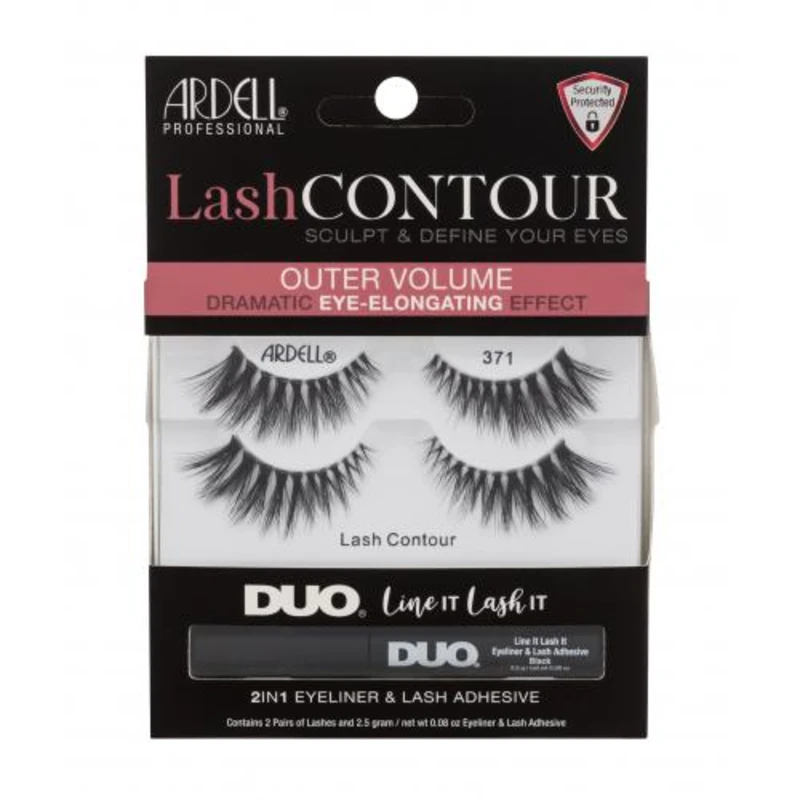 Ardell Lash Contour 371 dárková kazeta dárková sada Black