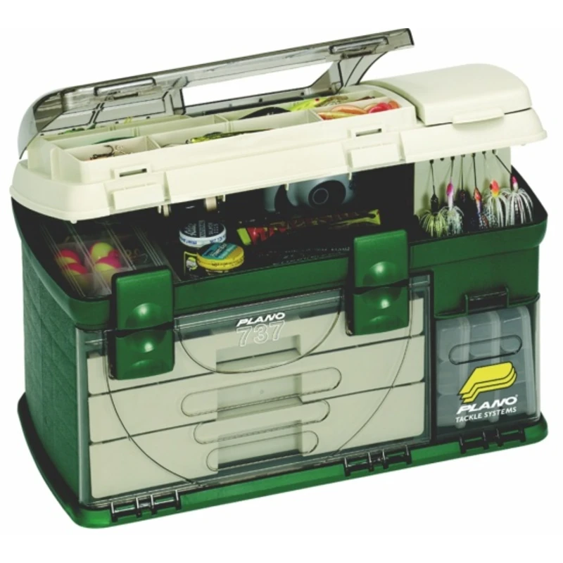 Plano box three drawer tackle system