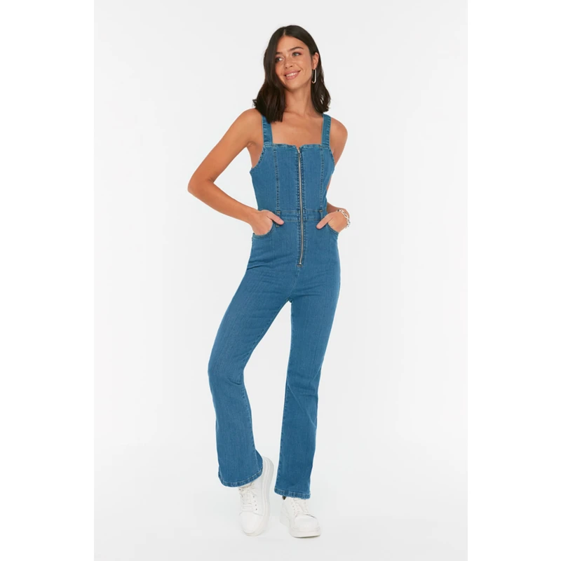 Trendyol Jumpsuit - Blue - Regular fit