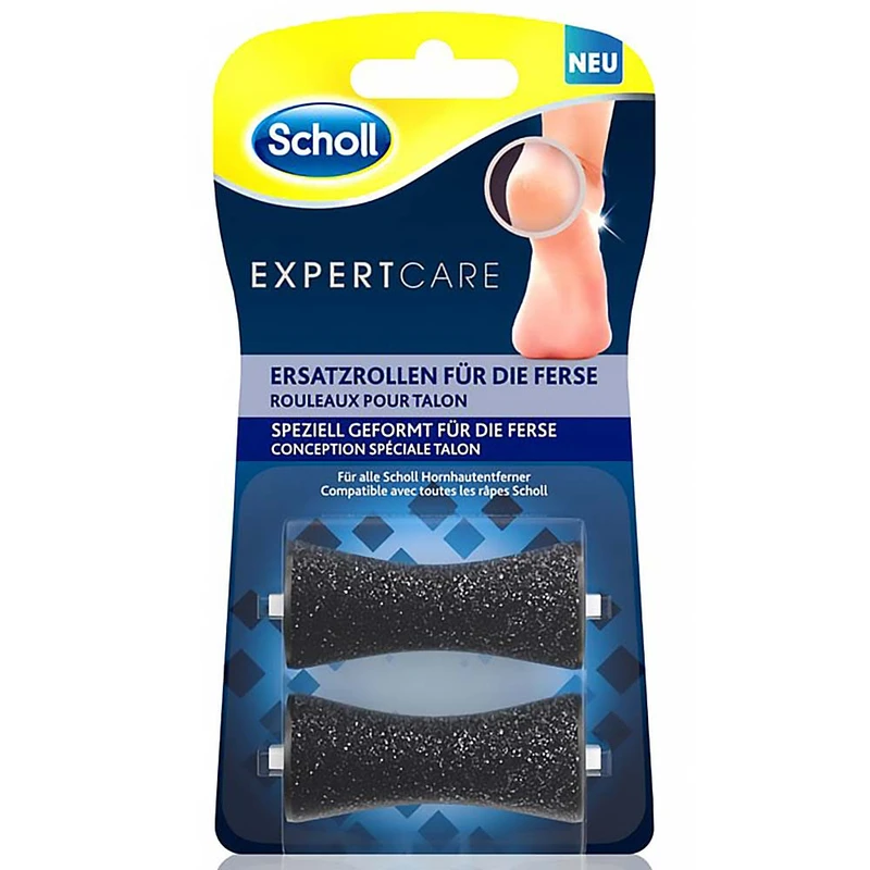 Scholl Rotační hlavice na popraskané paty Velvet Smooth 2 ks