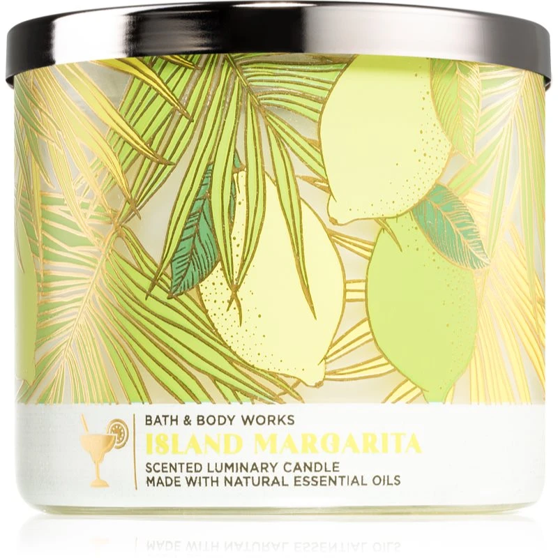 Bath & Body Works Island Margarita vonná svíčka 411 g