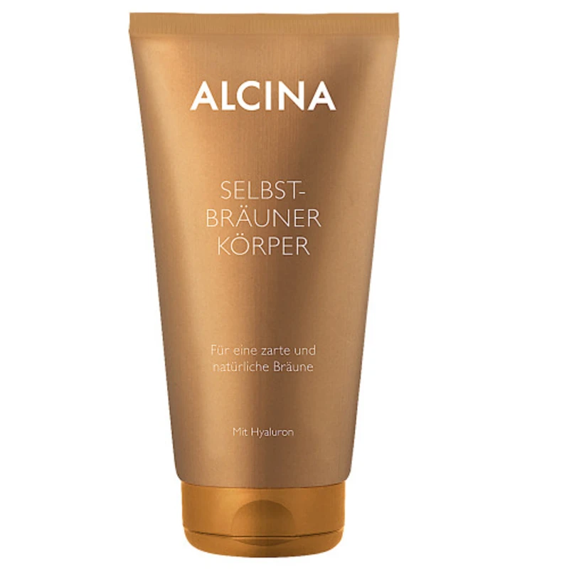 Alcina Self-tanning Body Cream hydratační samoopalovací krém na tělo 150 ml