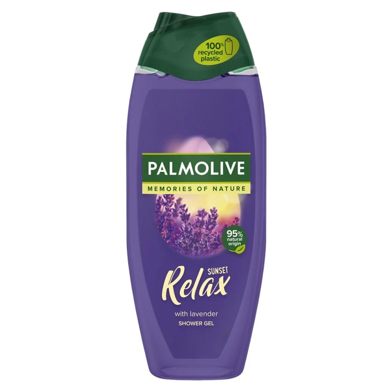 Palmolive Memories Sunset Relax přírodní sprchový gel s levandulí 500 ml