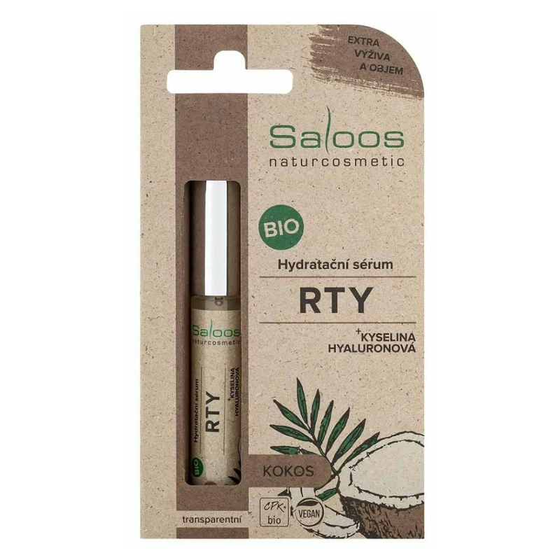 Saloos Hydratační sérum na rty BIO - Kokos 7 ml