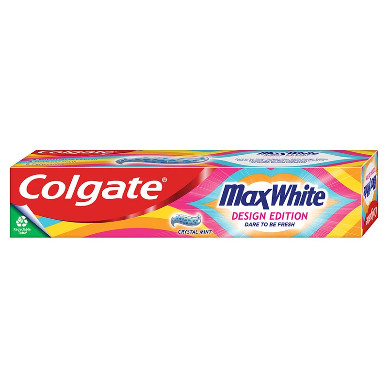 Colgate Max White Limited Edition osvěžující zubní pasta limitovaná edice 75 ml