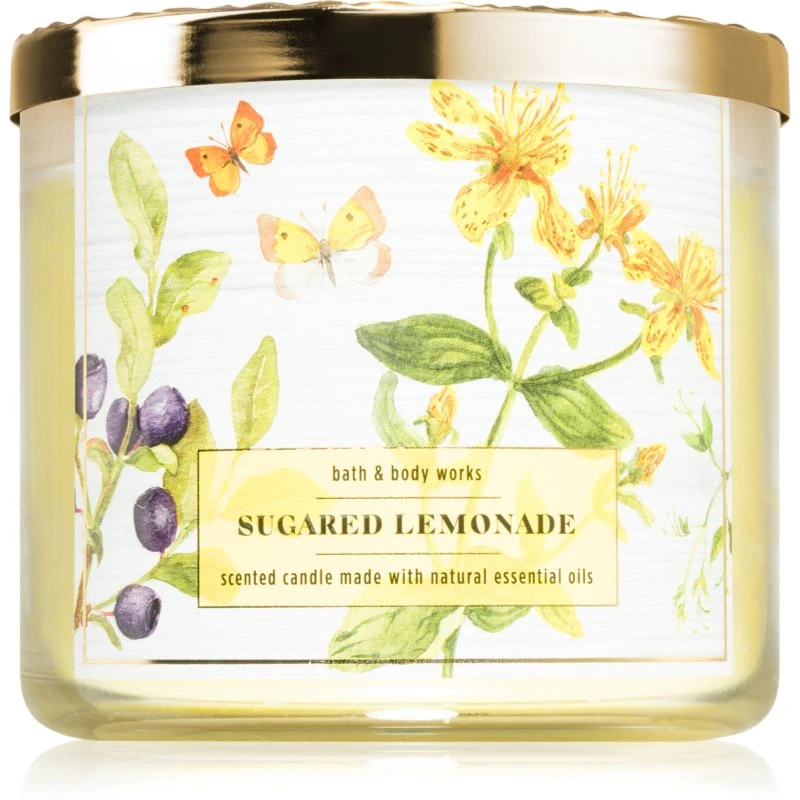 Bath & Body Works Sugared Lemonade vonná svíčka 411 g