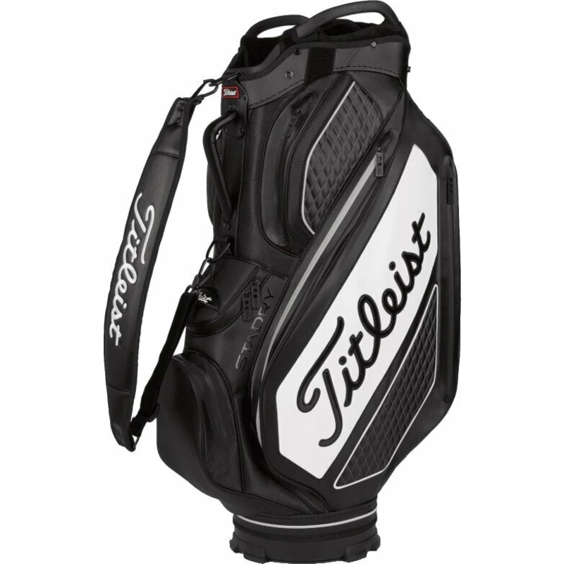 Titleist Tour Series Premium StaDry Cart Black/White Cart Bag