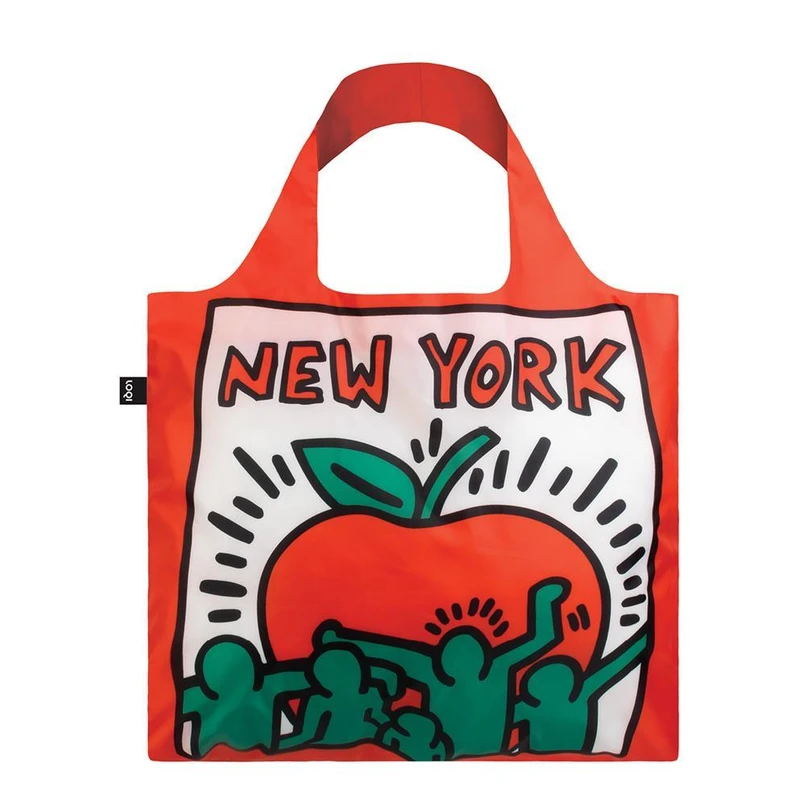 Skládací nákupní taška LOQI KEITH HARING New York