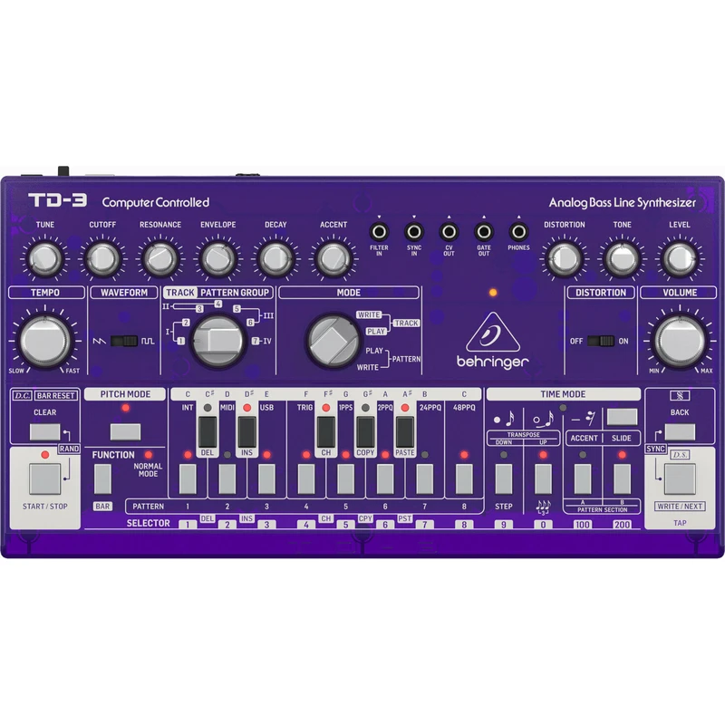 Behringer TD-3 Purpurová