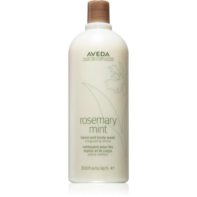 Aveda Rosemary Mint Hand and Body Wash jemné mýdlo na ruce a tělo 1000 ml