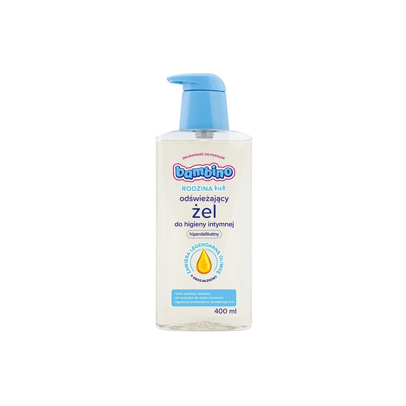 Bambino Family Refreshing Intimate Hygiene Gel osvěžující gel na intimní hygienu 400 ml