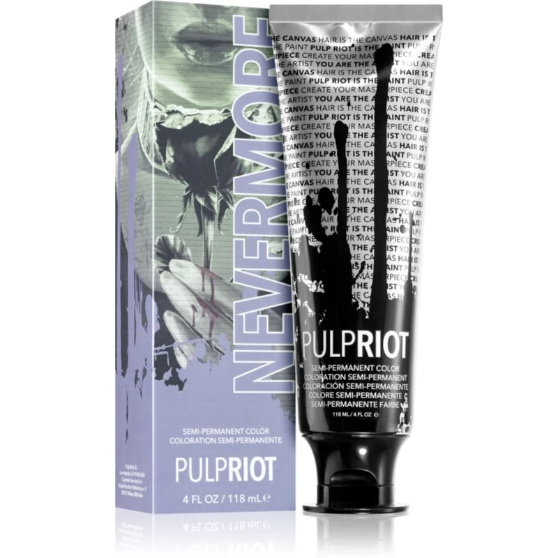 Pulp Riot Semi-Permanent Color semi-permanentní barva na vlasy Nevermore 118 ml