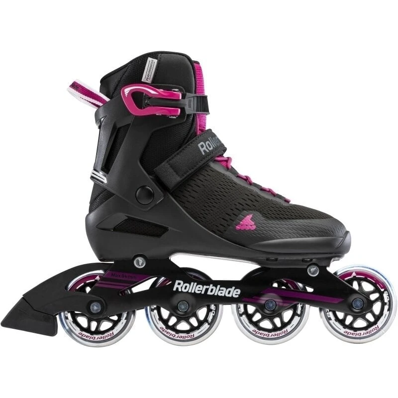 Rollerblade Sirio 80 W Kolečkové brusle Black/Raspberry 42