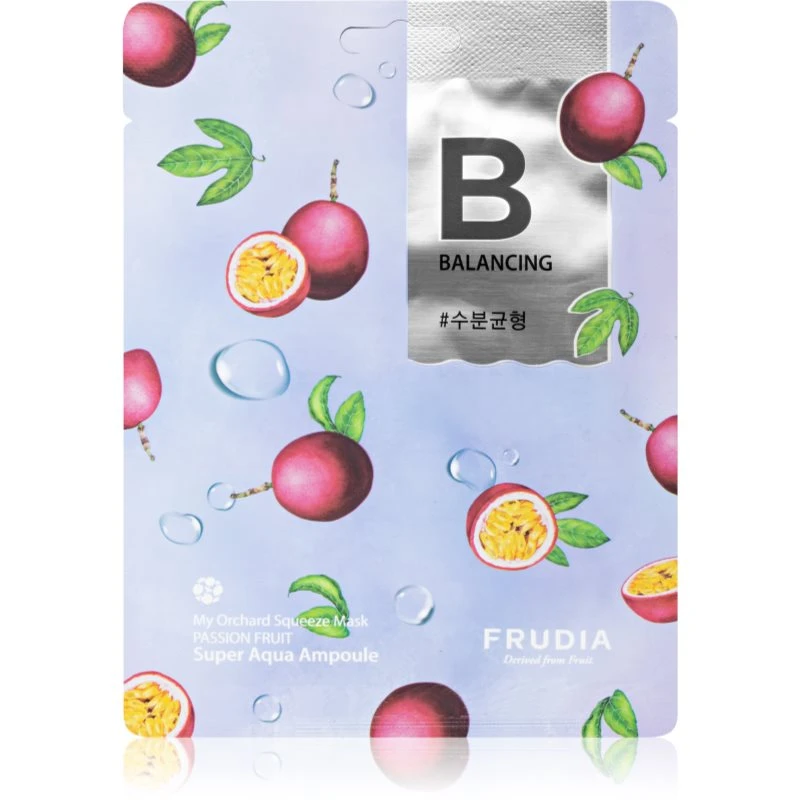 Frudia My Orchard Passion Fruit hydratační plátýnková maska pro obnovu kožní bariéry 20 ml