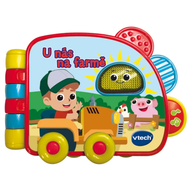 Vtech knížka pro nejmenší U nás na farmě CZ