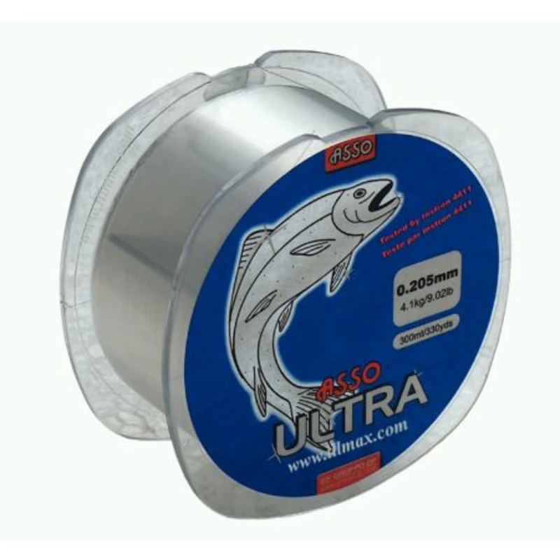 Asso vlasec ultra crystal 300 m-průměr 0,28 mm / nosnost 11,4 kg