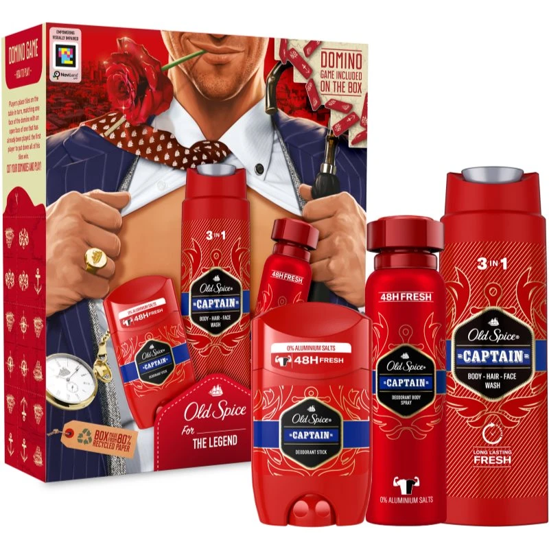 Old Spice Captain Gentleman Set dárková sada (pro muže)