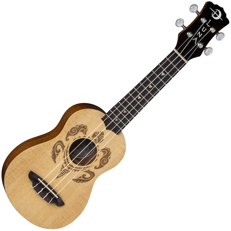 Luna UKE HONU SPR Sopránové ukulele Hawaiian Turtle Design