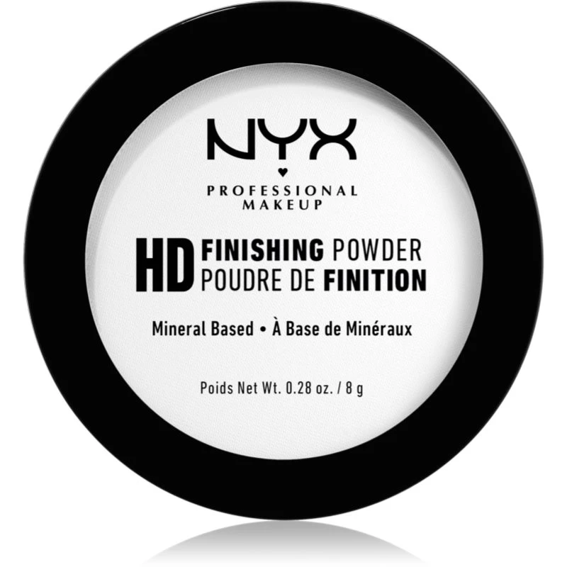 NYX Professional Makeup High Definition Finishing Powder pudr odstín 01 Translucent 8 g