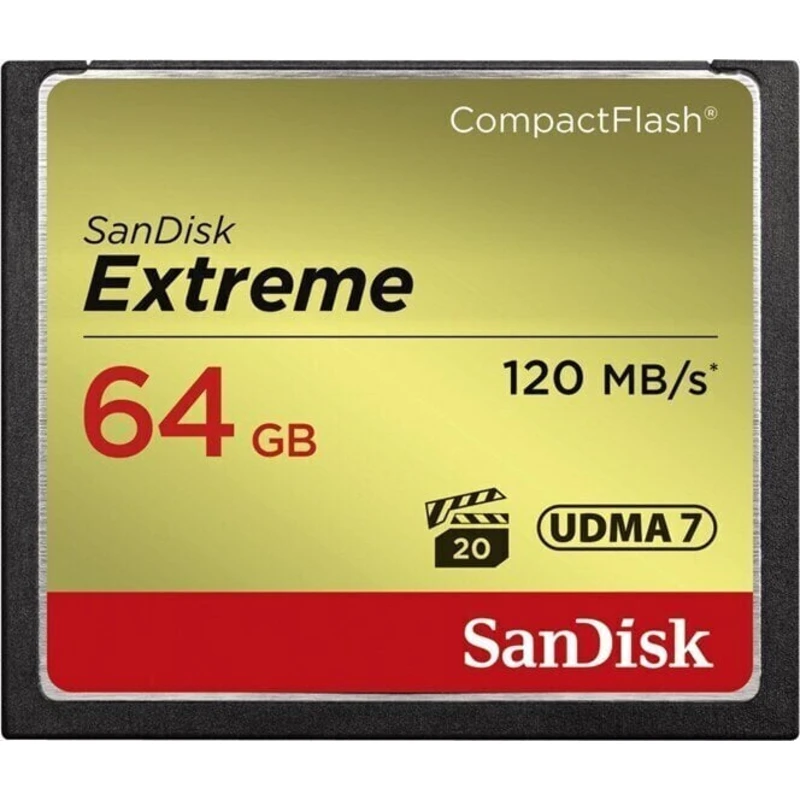 SanDisk Extreme CompactFlash 64 GB SDCFXSB-064G-G46