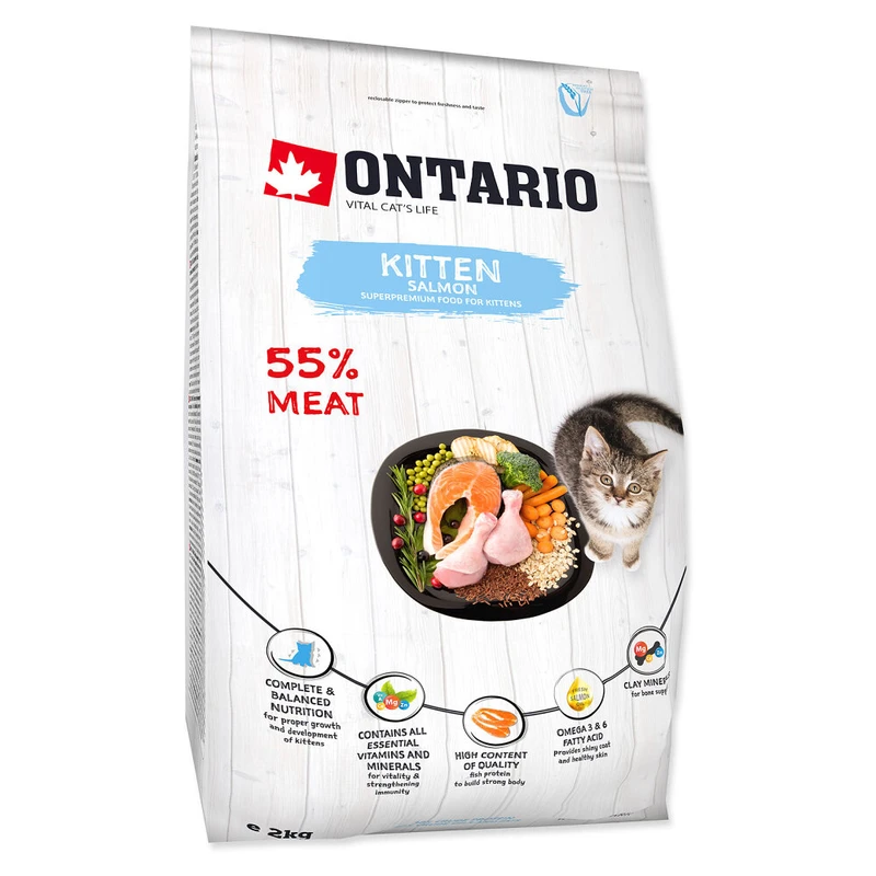 Ontario Kitten Salmon 2kg