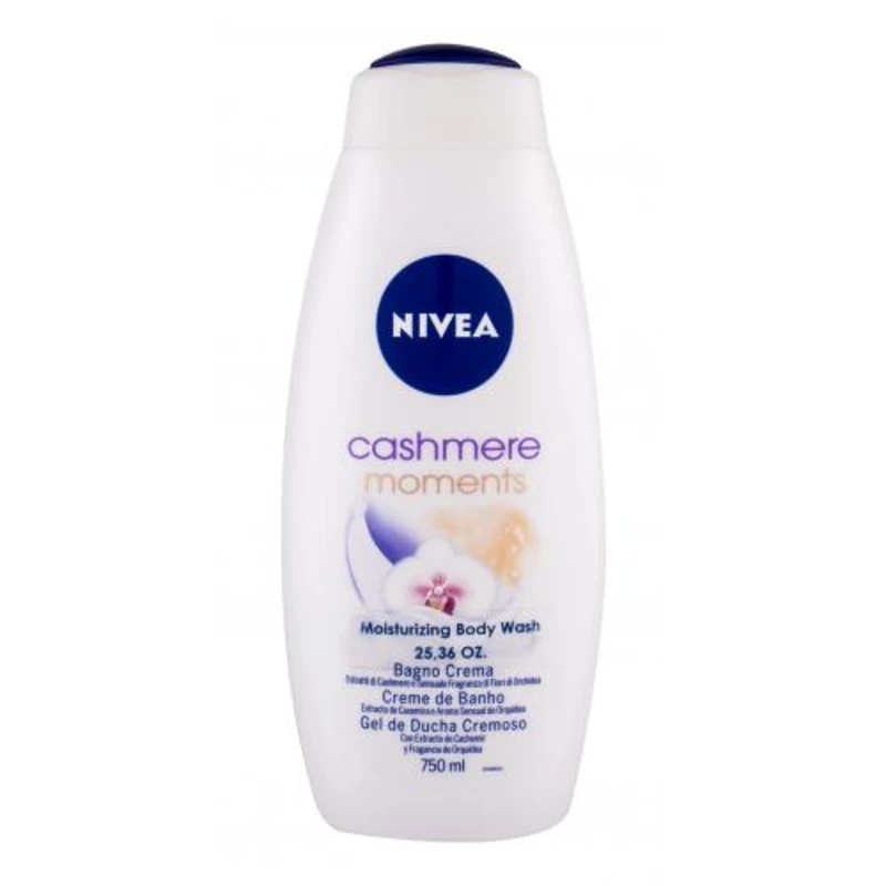 Nivea Orchid & Cashmere Extract krémový sprchový gel maxi 750 ml