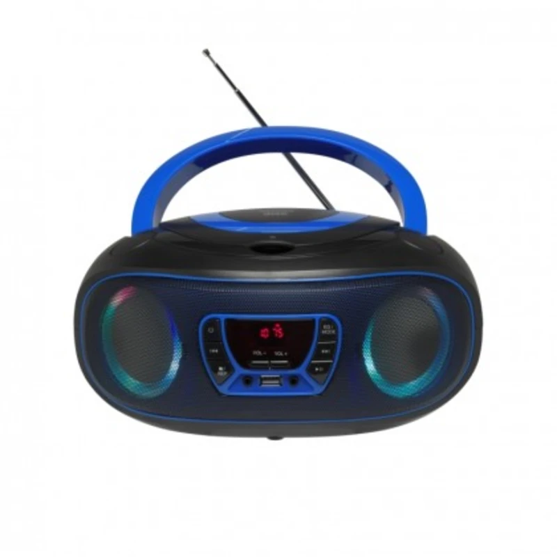 CD-rádio Denver TCL-212BT, AUX, CD, USB, Bluetooth, modrá