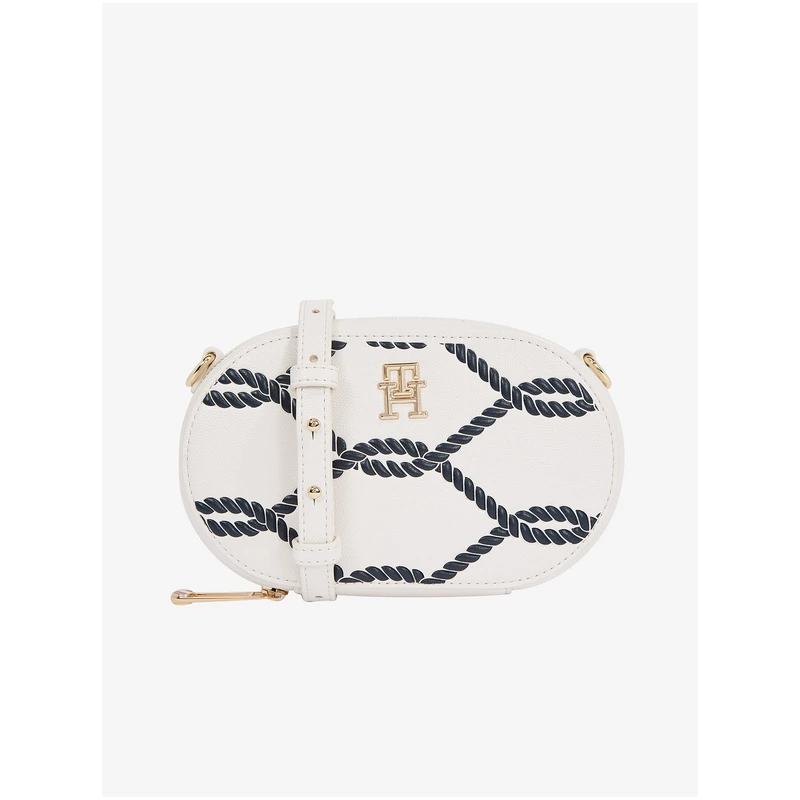 Krémová dámská crossbody kabelka Tommy Hilfiger - Dámské