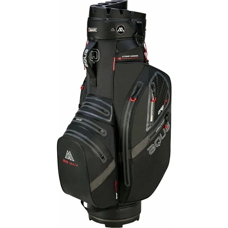 Big Max Aqua Silencio 4 Organizer Black Cart Bag