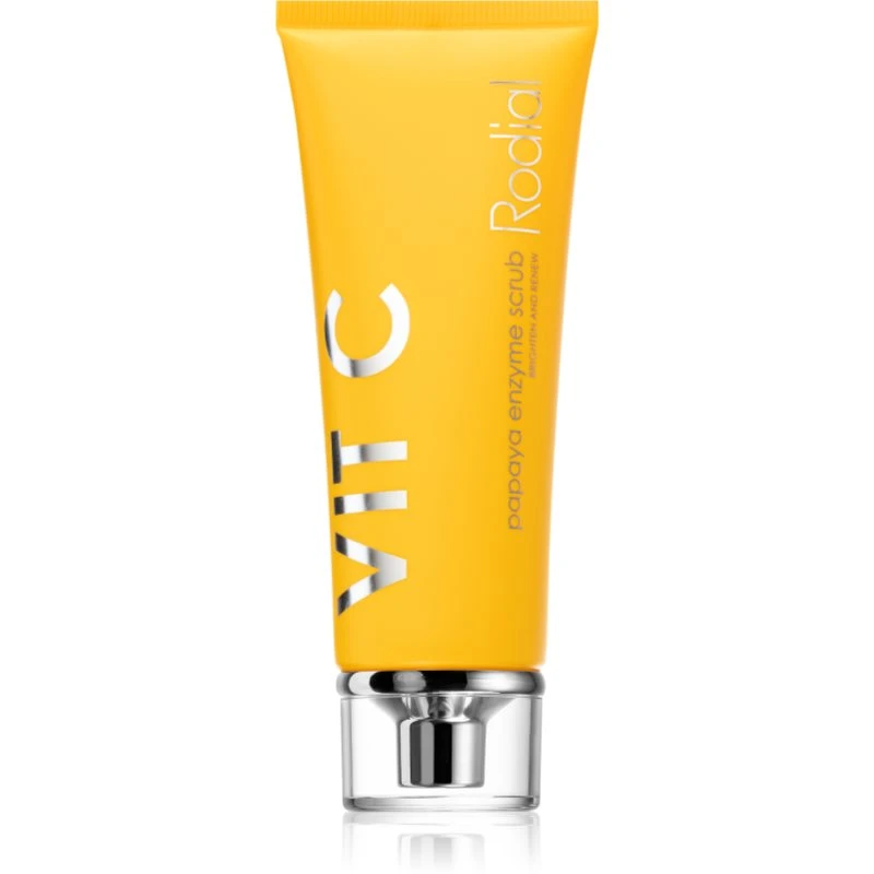 Rodial Vit C Papaya Enzyme Scrub enzymatický peeling pro rozjasnění a vyhlazení pleti s vitamínem C 70 ml