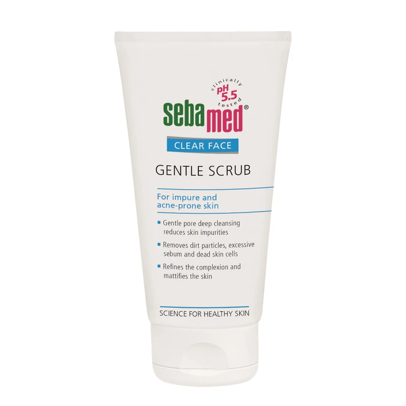 Sebamed Clear Face jemný pleťový peeling 150 ml