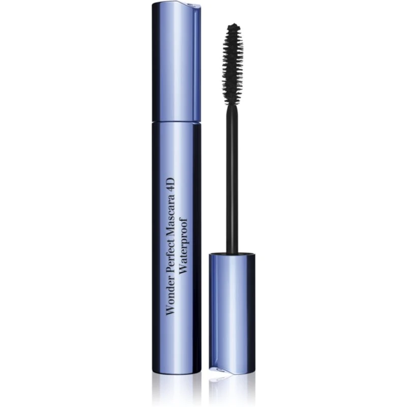 Clarins Wonder Perfect Mascara 4D Waterproof voděodolná řasenka pro natočení a oddělení řas 01 - Perfect Black 8 ml