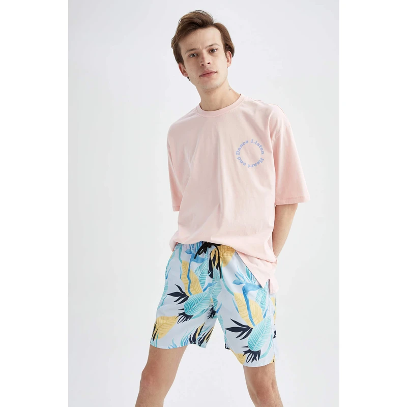 DEFACTO Regular Fit Short Swimming Shorts