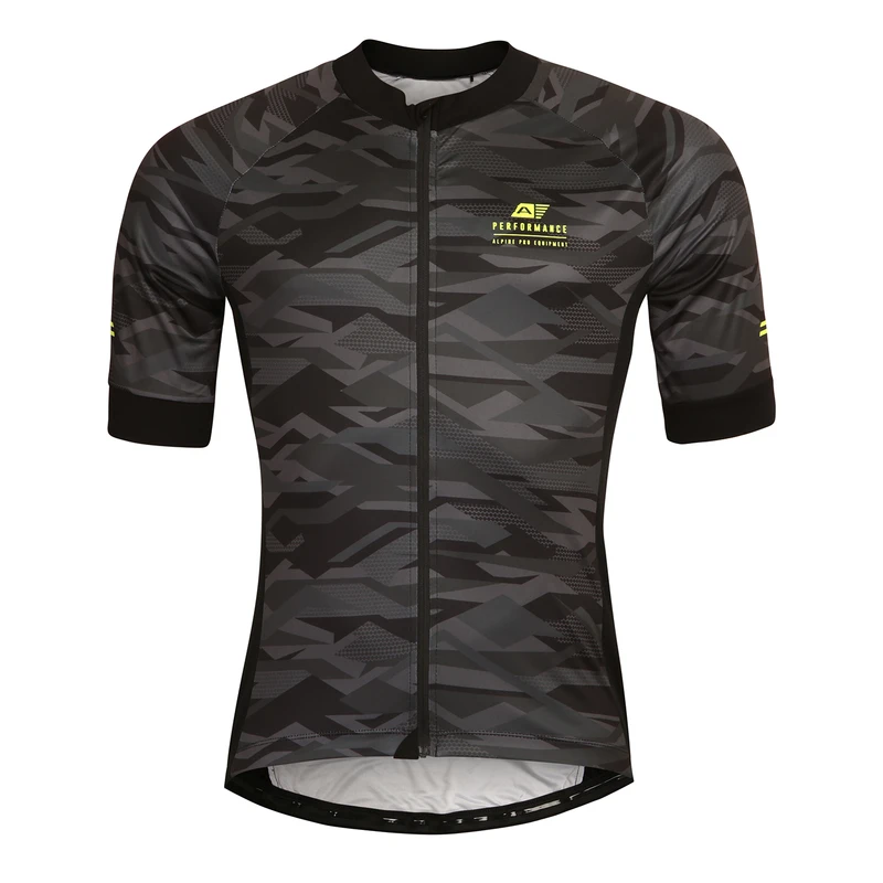 Alpine Pro Beress Pánský cyklo dres MTSX688 tmavě šedá M