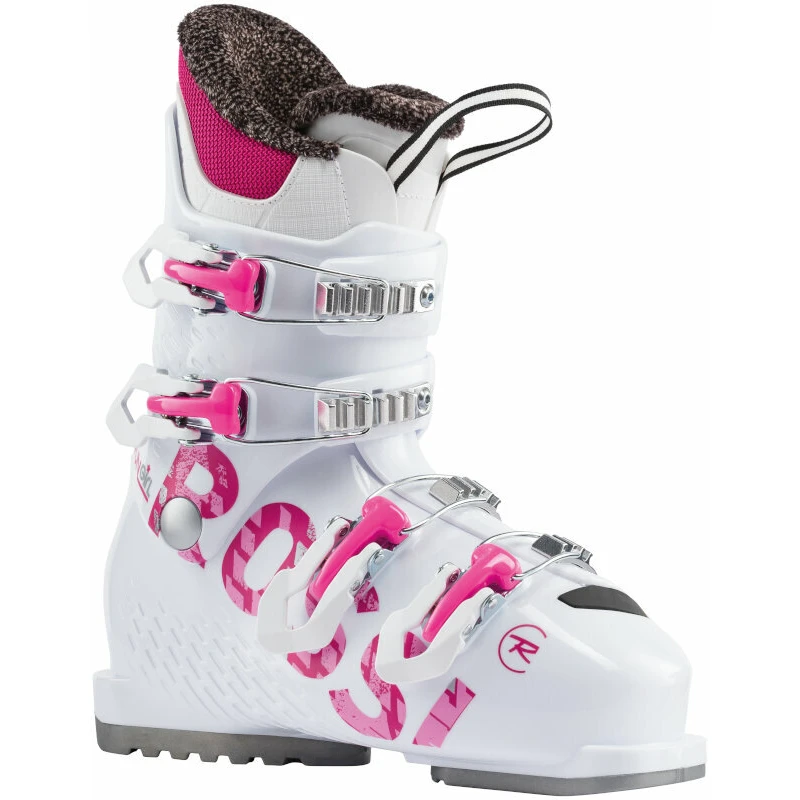 Rossignol Fun Girl 4 White 22,5 Sjezdové boty