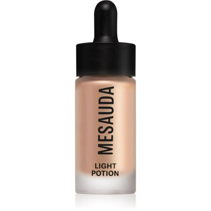 Mesauda Milano Light Potion tekutý rozjasňovač s kapátkem odstín 202 Amortentia 15 ml