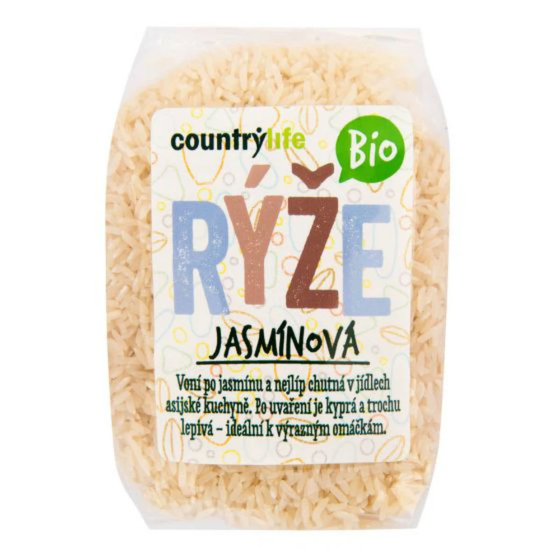 Country Life Rýže jasmínová BIO 0,5 kg