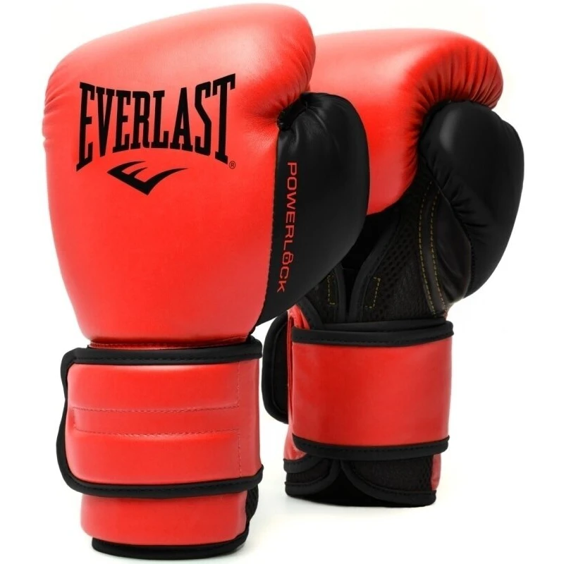 Everlast Powerlock 2R Training Gloves Red 14 oz