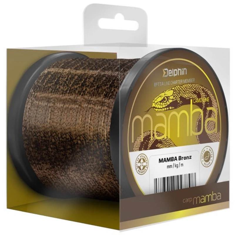 Delphin vlasec mamba carp bronz - 0,28 mm 6,1 kg 600 m