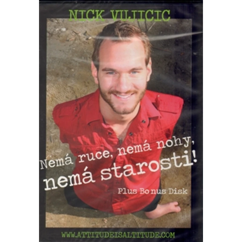 Nick Vujicic Nemá ruce, nemá nohy, nemá starosti! -- 2 DVD [Médium DVD]