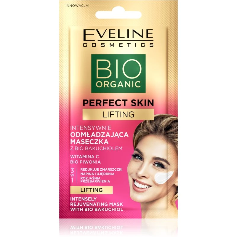 Eveline Cosmetics Perfect Skin Bio Bakuchiol intenzivně omlazující maska 8 ml