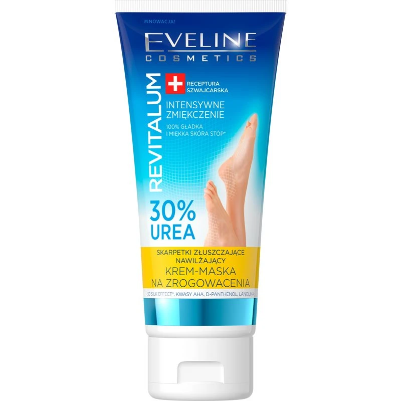 Eveline Cosmetics Revitalum změkčující krém na paty a chodidla s vyhlazujícím efektem 100 ml