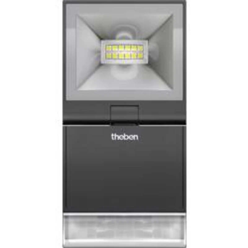 LED reflektor THEBEN s čidlem theLeda S10 BK černý 10W 840lm 4000K IP55