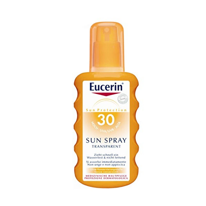 Eucerin Transparentní sprej na opalování SPF 30 (Sun Clear Spray) 200 ml