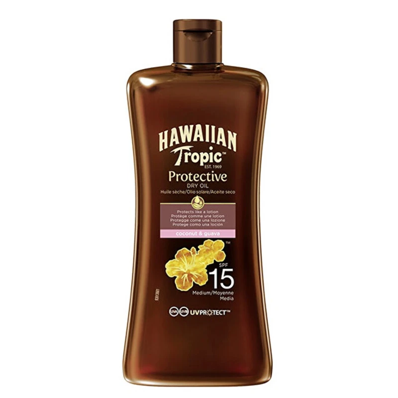 Hawaiian Tropic Suchý olej na opalování SPF 15 Hawaiian Tropic (Protective Dry Oil)  100 ml