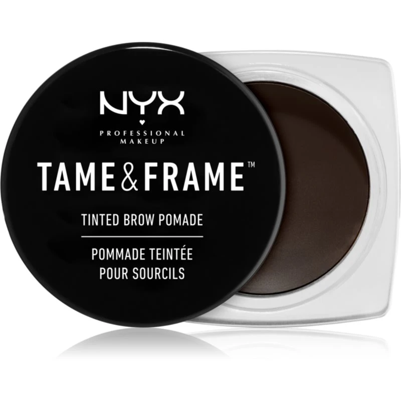 NYX Professional Makeup Tame & Frame Brow pomáda na obočí odstín 05 Black 5 g