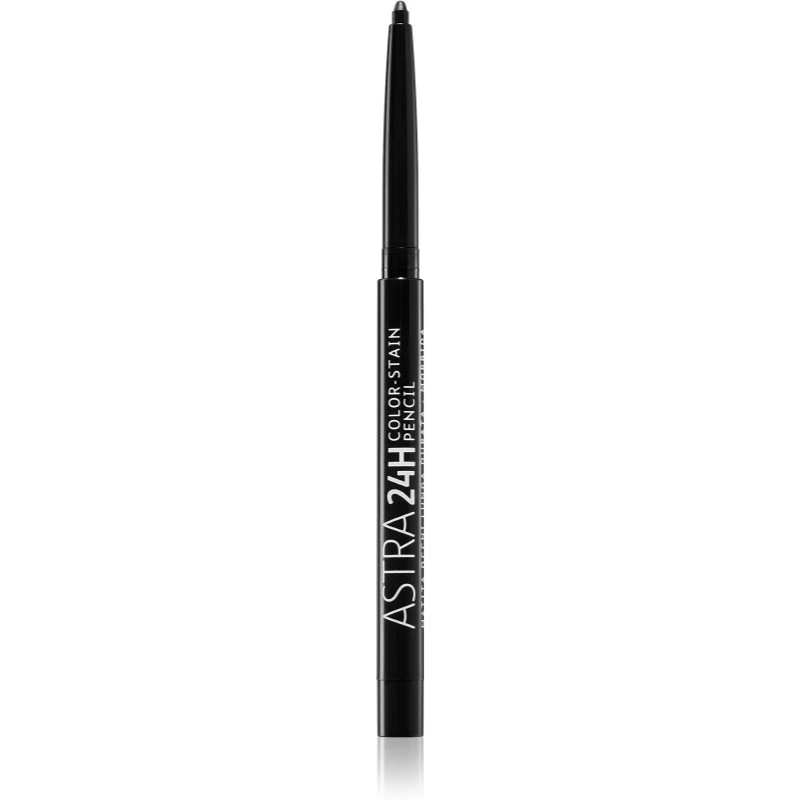 Astra Make-up 24h Color-Stain dlouhotrvající tužka na oči odstín Black 1,2 g