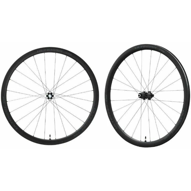 Shimano Ultegra R8170 C36 Carbon Wheelset 28" 12x100mm 12x142mm E-thru