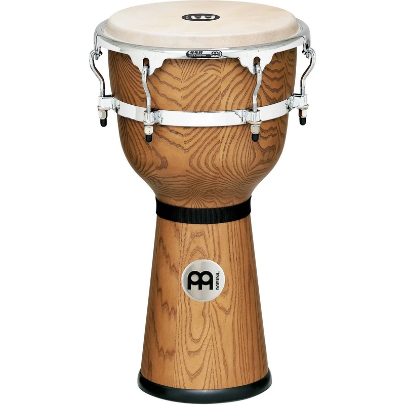 Meinl DJW3ZFA-M Floatune Djembe Zebra Finished Ash