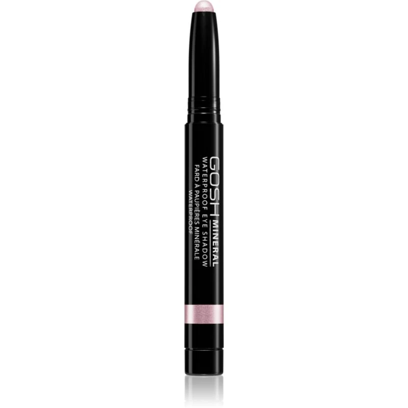 Gosh Mineral Waterproof dlouhotrvající oční stíny v tužce voděodolné odstín Rose 1,4 g